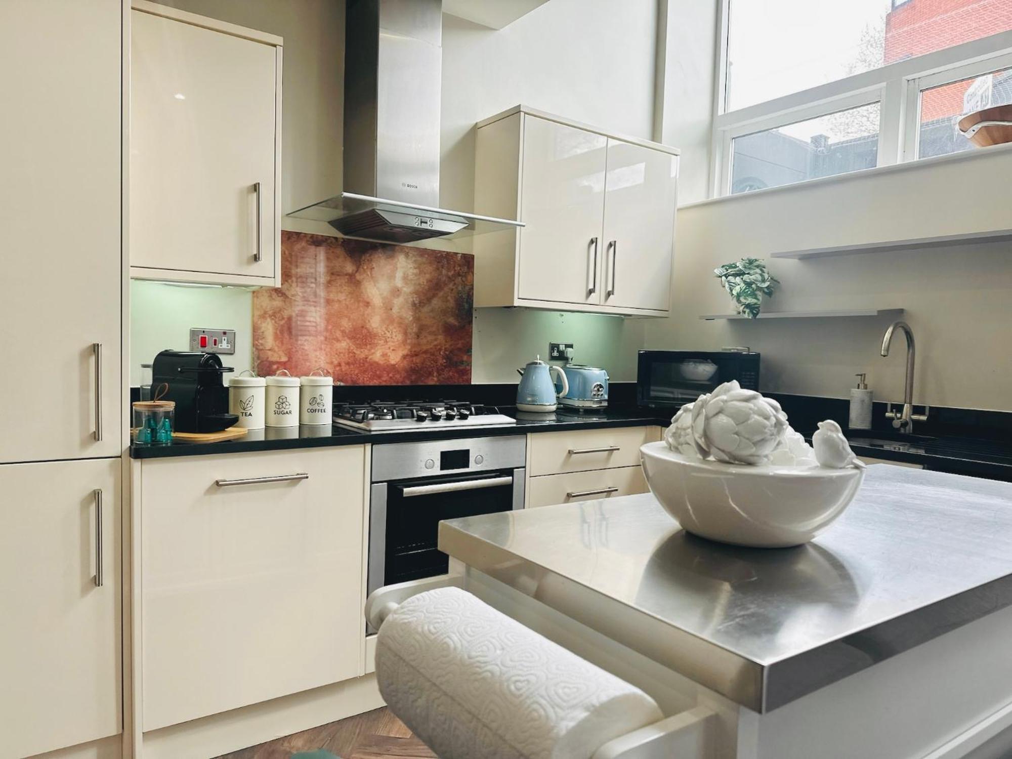 Stylish, Modern Apartment In Central London Luaran gambar
